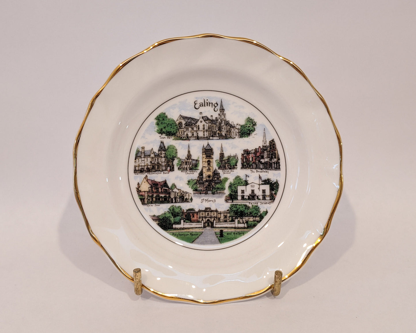 Ealing 4.75" Fine Bone China Miniature Plate