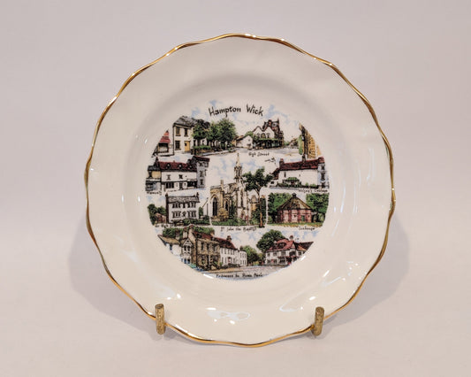 Hampton Wick 4.75" Fine Bone China Miniature Plate