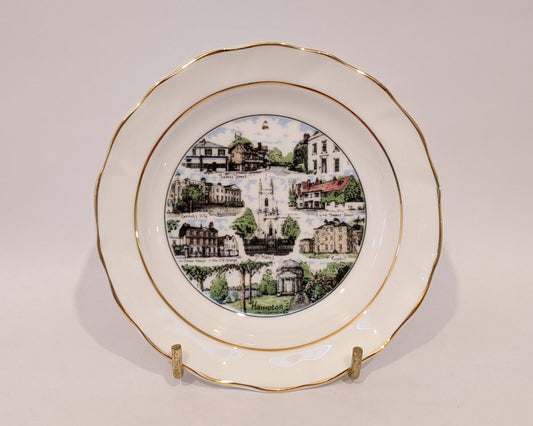 Hampton 4.75" Fine Bone China Miniature Plate