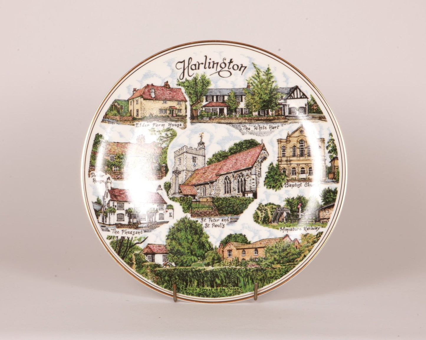 Harlington 10.5" Fine Bone China Plate