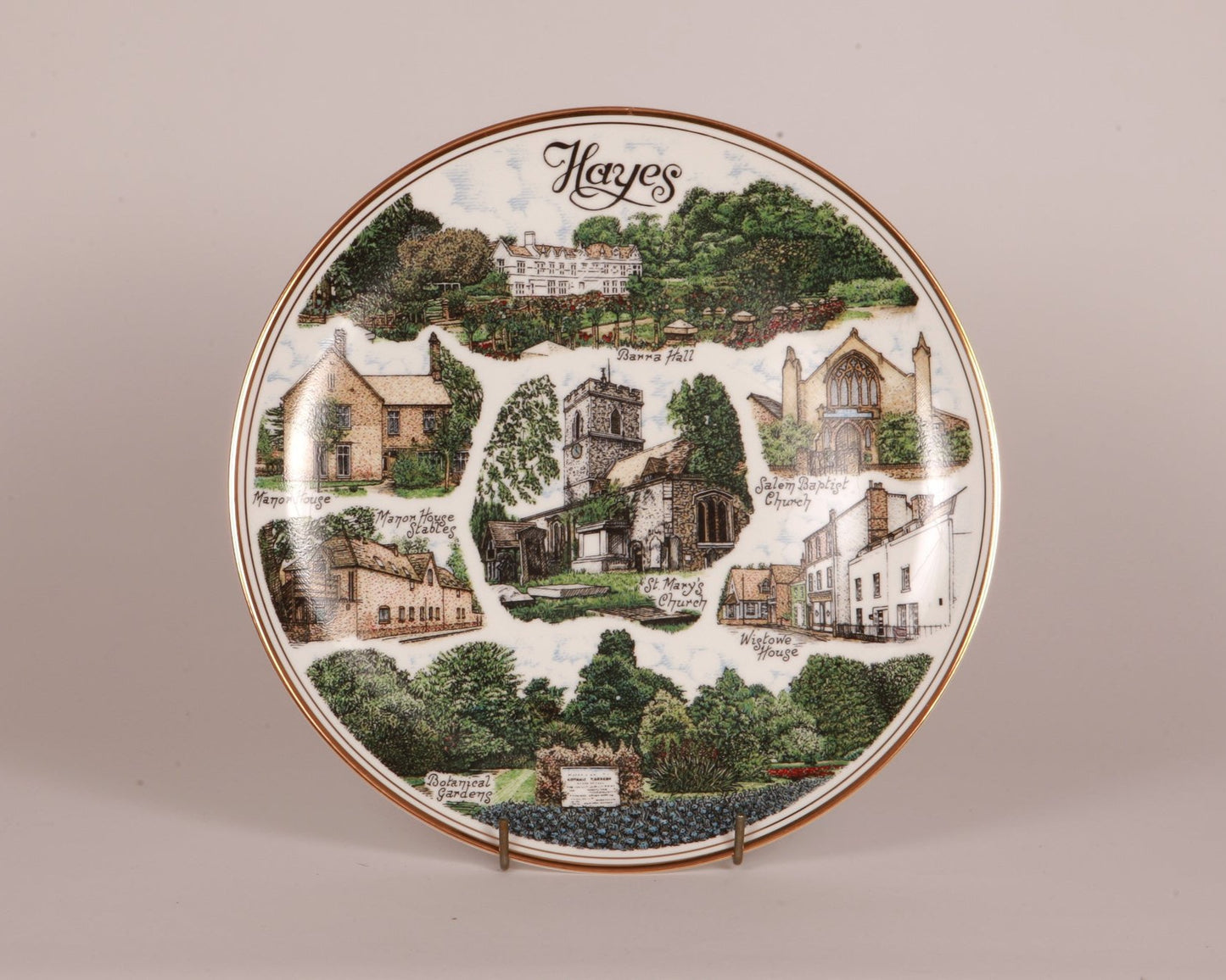 Hayes 10.5" Fine Bone China Plate