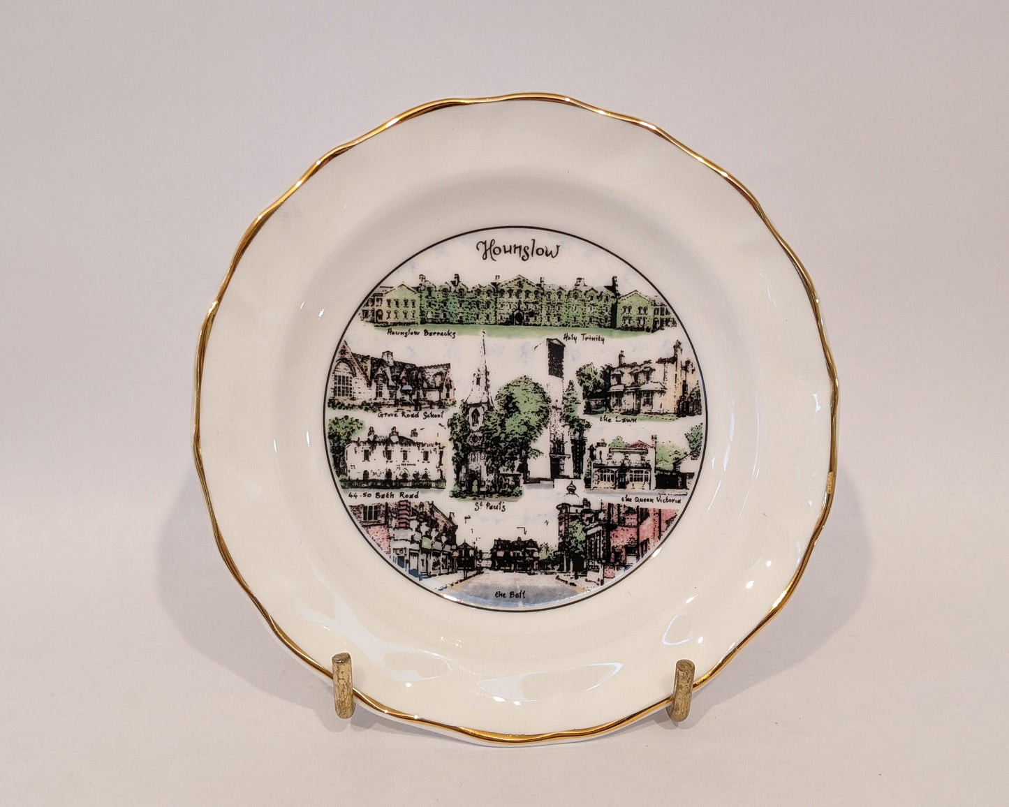 Hounslow 4.75" Fine Bone China Miniature Plate