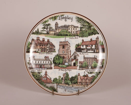 Langley 10.5" Fine Bone China Plate