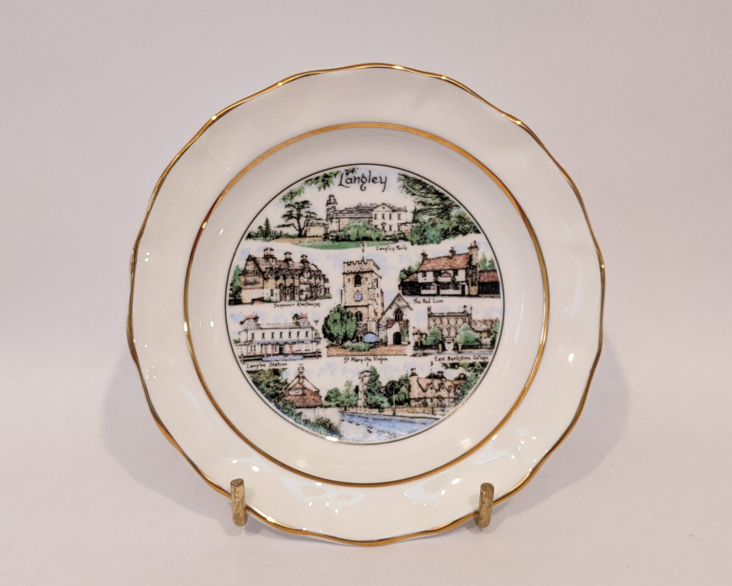 Langley 4.75" Fine Bone China Miniature Plate