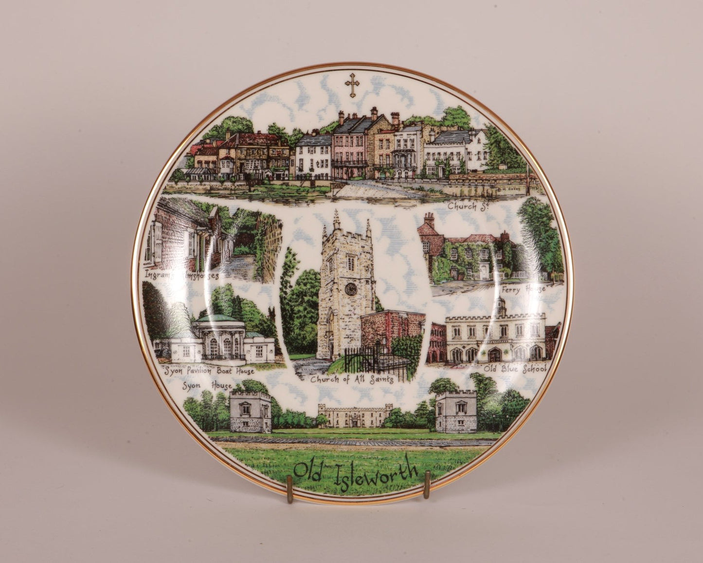 Old Isleworth 10.5" Fine Bone China Plate