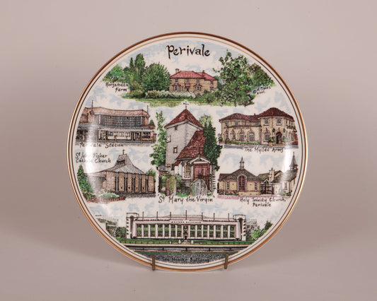 Perivale 10.5" Fine Bone China Plate