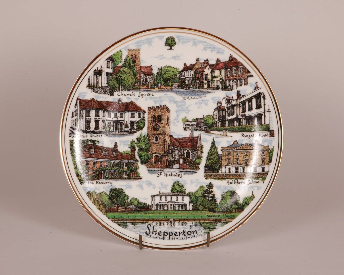 Shepperton 10.5" Fine Bone China Plate