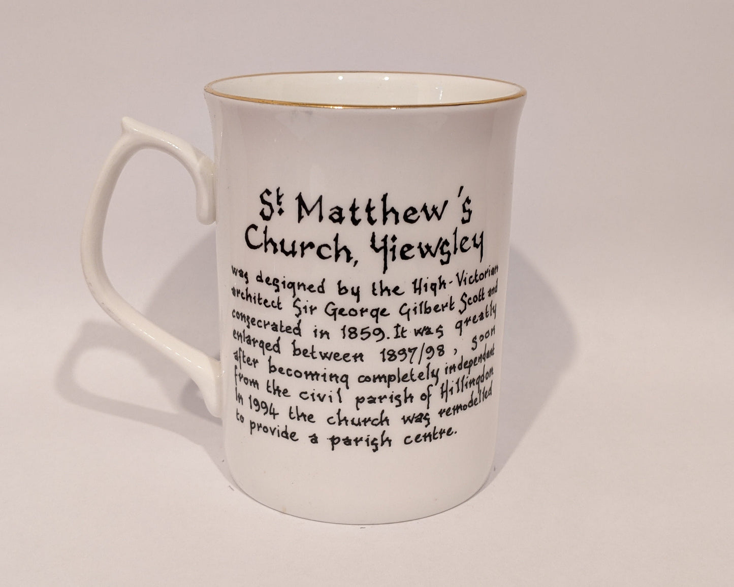 St. Matthew's Church (Yiewsley) Fine Bone China Mug