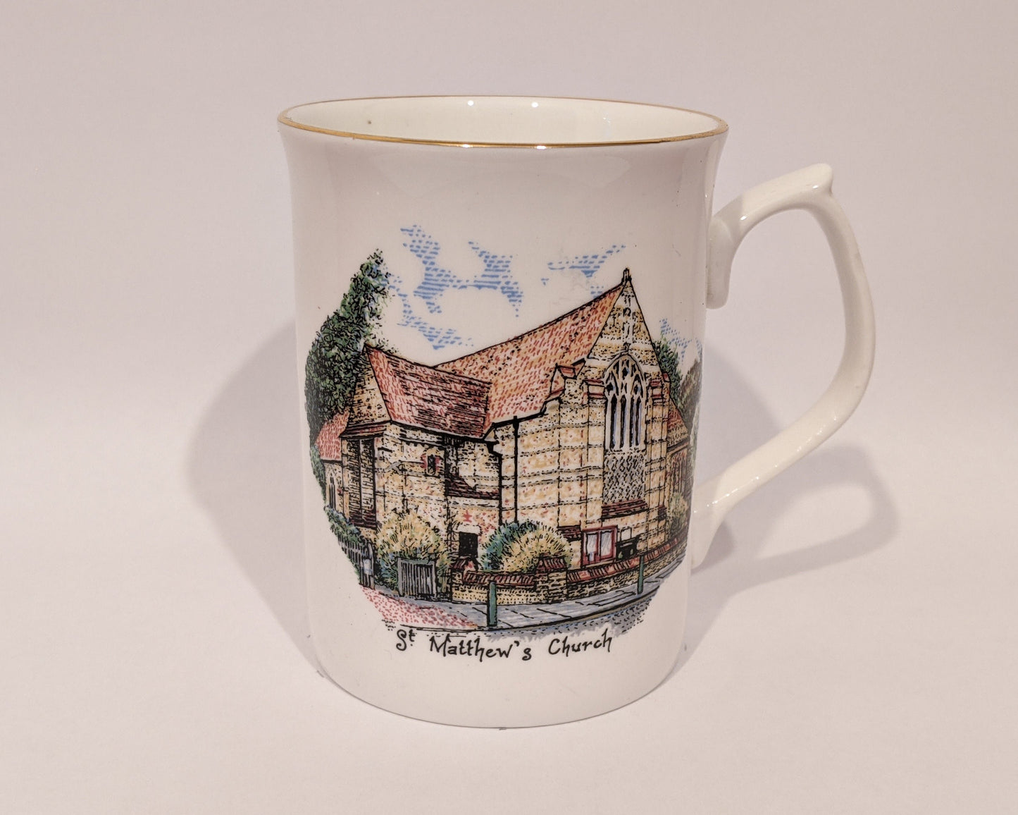 St. Matthew's Church (Yiewsley) Fine Bone China Mug