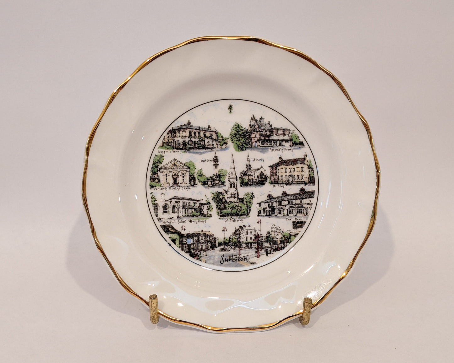 Surbiton 4.75" Fine Bone China Miniature Plate