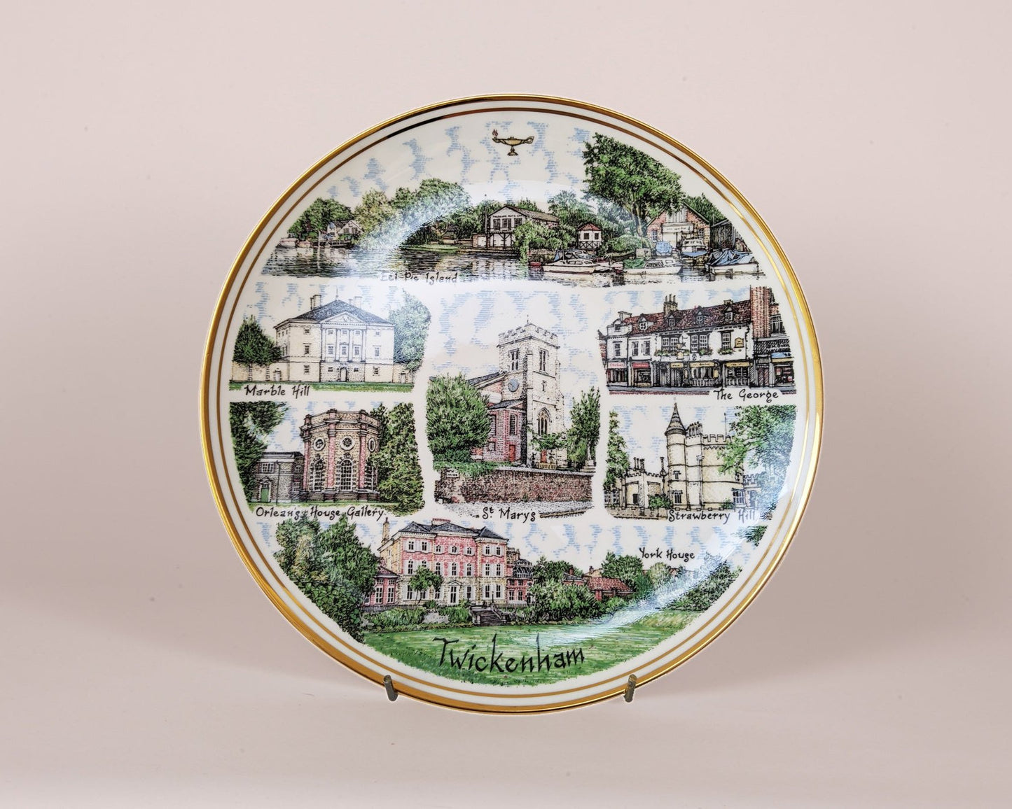 Twickenham 10.5" Fine Bone China Plate